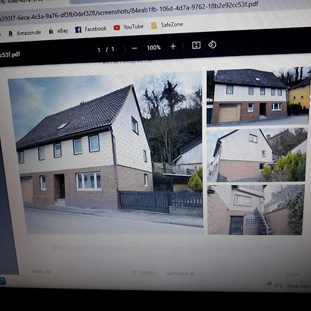 Geraeumiges Ferienhaus Beverungen Exterior foto